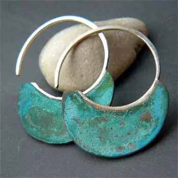 Роскошные новые женские серьги Ретро модные креативные женские серьги серебряный