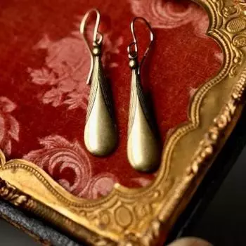 Роскошные новые женские серьги Ретро модные креативные женские серьги