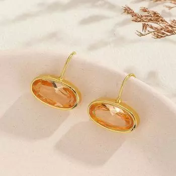 Роскошные новые женские серьги Ретро модные креативные женские серьги золотой