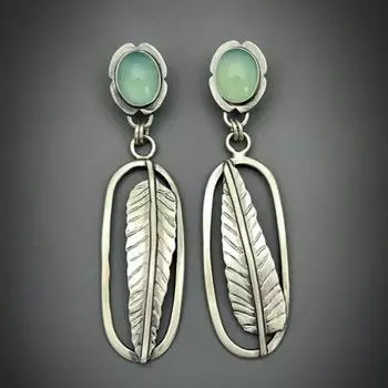 Роскошные новые женские серьги Ретро модные креативные женские серьги