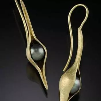 Роскошные новые женские серьги Ретро модные креативные женские серьги