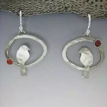 Роскошные новые женские серьги Ретро модные креативные женские серьги