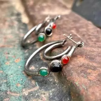 Роскошные новые женские серьги Ретро модные креативные женские серьги