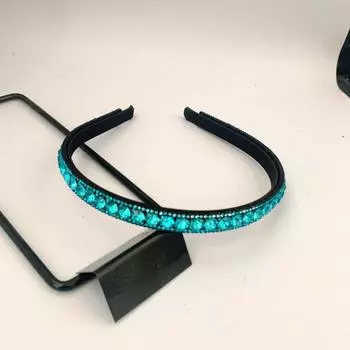 Роскошные ободки для волос из имитации хрусталя, повязки для волос, королева вечеринки, сверкающие, барочные, со стразами, нескользящие, тонкие обручи для волос, повязка на голову