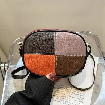 Роскошные обрезки натуральной кожи, маленькая женская сумка-мессенджер, модная женская сумка через плечо из коровьей кожи