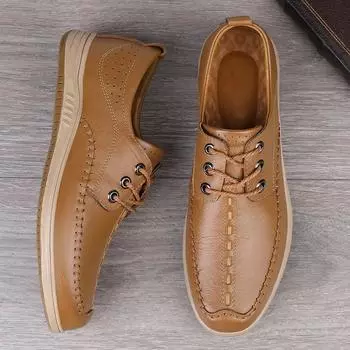 Роскошные повседневные туфли из натуральной кожи, мужские кроссовки, модные туфли-оксфорды для мужчин, офисная обувь, балетки, новейшая мужская обувь 43