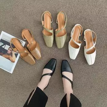 Роскошные сандалии женские дизайнерские 2022 модные туфли на плоской подошве повседневные туфли женские летние туфли-лодочки элегантные вечерние оригинальные сандалии 35 зелёный