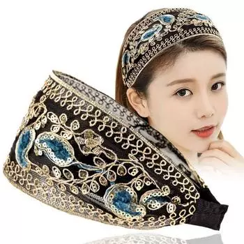 Роскошные широкие кружевные повязки на голову с цветами женские головные уборы обруч для волос аксессуары для волос для девочек женская повязка на голову аксессуары для волос подарки