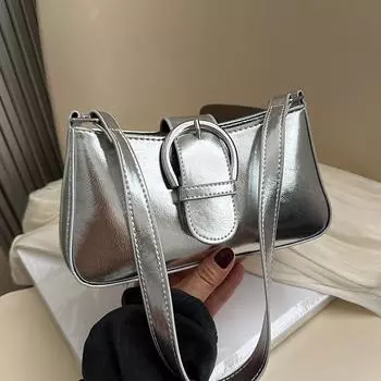 Роскошные сумки, дизайнерские женские сумки через плечо для подарков, однотонные модные универсальные сумки через плечо