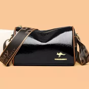 Роскошные сумки из лакированной кожи, новые женские дизайнерские модные кожаные сумки через плечо