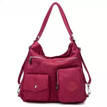 Роскошные сумки, женские сумки, дизайнерские водонепроницаемые сумки через плечо из ткани Bylon для женщин, большая вместительная женская сумка на плечо, большая сумка 34cm x 11cm x 33cm