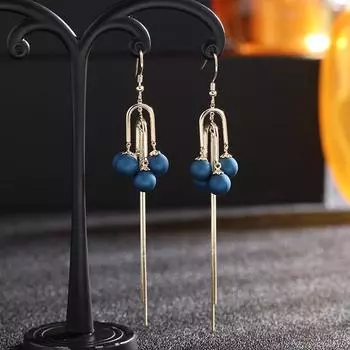 Роскошные свадебные серьги с жемчугом для женщин, модные бусины с кисточками, висячие брендовые украшения 2022, романтические свадебные серьги белый