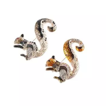 Роскошные ювелирные изделия Изысканные аксессуары для костюмов Стразы Булавки Брошь Шишка Брошь в корейском стиле B