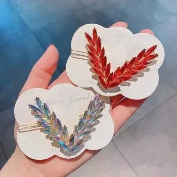 Роскошные заколки для волос с пряжкой, головные уборы, блестящие заколки для волос, изысканные хрустальные заколки для волос, подарок белый