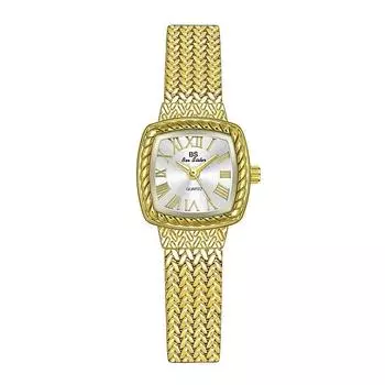 Роскошные женские часы с дизайнерским ремешком «Колос пшеницы», золотые женские часы со стразами, кварцевые водонепроницаемые часы со стальным ремешком для женщин, элегантный браслет