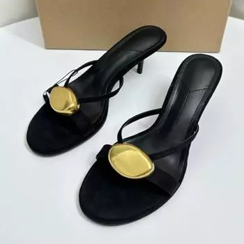 Роскошные женские современные босоножки на высоком каблуке с перекрестными ремешками на шпильках для летних вечеринок и свадебных вечеринок женские мюли 36 чёрный