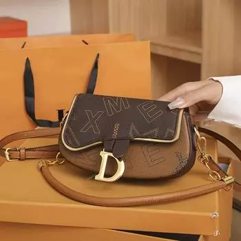 Роскошные женские сумки через плечо сумки на ремне универсальные квадратные подушки повседневные