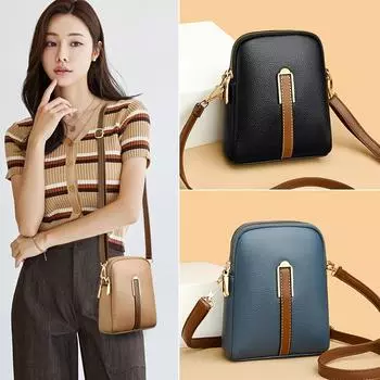 Роскошные женские сумки для телефона из натуральной кожи, кошельки, модные сумки-мессенджеры через плечо для женщин, женские маленькие сумки-мессенджеры