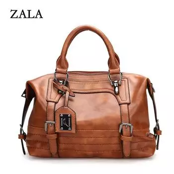 Роскошные женские сумки-тоут из искусственной кожи, женские сумки через плечо в стиле Бостон, женские сумки через плечо с ручкой сверху 28x13x20cm коричневый