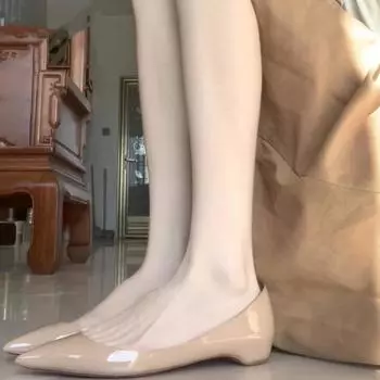 Роскошные женские туфли на плоской подошве из натуральной кожи 2024 года, новые туфли с острым носком на плоской подошве, сексуальные трендовые туфли на плоской подошве для девочек 33