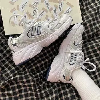 Роскошные женские туфли Женские кроссовки Повседневные кроссовки Толстая подошва Обувь для отдыха женские кроссовки женские теннисные туфли 35 чёрный