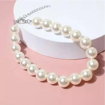 Роскошные животные модные украшения пудель щенок жемчужное ожерелье аксессуары для домашних животных украшение для кошек ошейник для домашних животных белый