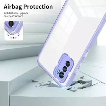 Роскошный 360° ударопрочный 3-в-1 HD прозрачный чехол для MOTORALA G84 G82 G54 G53 G52 G73 G14 G30 E22 E32 E13 EDGE 40 Pro NEO 4G 5G MOTO G54 чёрный