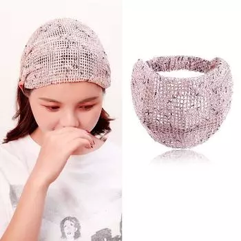 Роскошный эластичный тюрбан для женщин, девушек, повязка на голову, модные эластичные спортивные повязки для волос, тканевый женский головной убор, аксессуары для волос