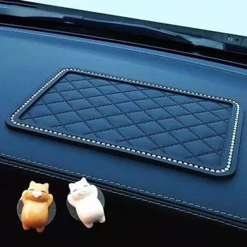 Роскошный автомобильный нескользящий коврик + аксессуары для спящего кота, M (26x15см),Корейский автомобильный акк