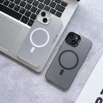 Роскошный беспроводной зарядный чехол Magsafe для iPhone 16 15 13 12 11 Pro Max 14 Plus Магнитный противоударный жесткий задний бампер for iPhone 11