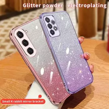 Роскошный блестящий чехол A 51 a71 a 31 для Samsung Galaxy A71 A51 A31 A12 A22 A53 A23 A52S 4g 5G прозрачный чехол M32 M22 M12 A51 4G синий