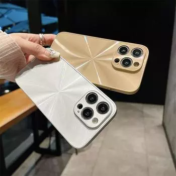 Роскошный блестящий чехол с принтом компакт-дисков Aurora для iPhone 15 Pro Max 14 13 12 Pro 11, защитный чехол от падения iPhone 15 Pro Max чёрный