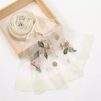 Роскошный блестящий кружевной шарф шелковый женский хиджаб мягкие шерстяные шали и палантины большой цветок тонкие шарфы фуляр женский буфанда новый