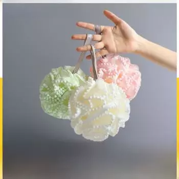 Роскошный большой кружевной пуф для ванной - для взрослых, высококачественные ежедневные предметы первой необходимости High Quality [30g]