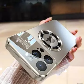 Роскошный большой матовый чехол для телефона iPhone 15 13 14 15 Pro Max Plus, противоударный защитный чехол для объектива ПК For iPhone 15 чёрный