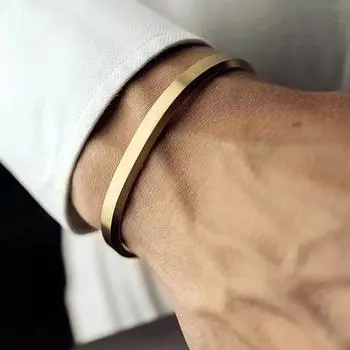 Роскошный браслет-манжета из нержавеющей стали Pulsera Hombre для мужчин, одинаковый браслет-подвеска для пар, ювелирные изделия, подарок, мужские украшения