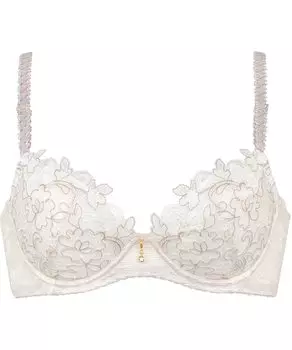 роскошный бюстгальтер PB2710 OC C75 [Wing/Wacoal] с кутюрной чистой спинкой, ощущение полного кружева, [серия 2710] Женский