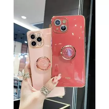 Роскошный чехол-держатель для кольца для Xiaomi Mi 11 Lite 5g Ne 11lite 4g 11t Pro Покрытие Силиконовый чехол-подставка Xiomi Mi11 T Xiaomi11 for mi 11T