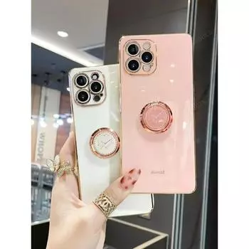 Роскошный чехол-держатель для кольца для Xiaomi Redmi Note 8 Pro 8t Note8 T 2021 8pro Покрытие Силиконовая задняя крышка-подставка Xiomi Funda redmi note 8 pro