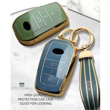 Роскошный чехол для дистанционного ключа для Toyota CHR Rav4 Auris Avensis Prius Aygo Camry Land Cruiser Prado Crown Fortuner A Only Key Case
