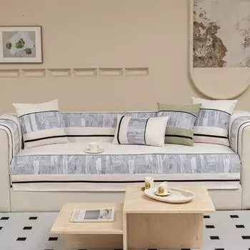 Роскошный чехол для дивана из шенилла на 2/3/4 места, нескользящий кожаный диван, кресло, реклайнер, мягкая мебель, чехлы, настраиваемые 70x70cm 1pc