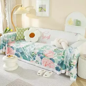 Роскошный чехол для дивана синель, диванное полотенце, одеяло, чехол для дивана, универсальный чехол для дивана с защитой от кошек, для гостиной, 1/2/3/4 места 180x90