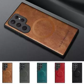 Роскошный чехол для Samsung Galaxy S24 S23 S22 Ultra, кожаный силиконовый чехол для Samsung Galaxy S20 Plus S21 FE A05 A55 A06 A16 A34 A54 A13, чехол для телефона Samsung S25 чёрный