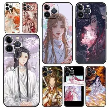 Роскошный чехол для телефона для iPhone 15 14 11 Pro Max 13 12 XS X XR SE3 7 8 Plus Heaven Official s Blessing Cover Protect Funda iPhone 11 Pro