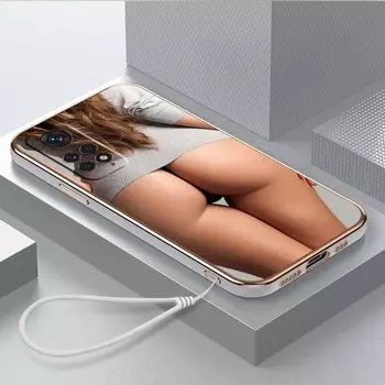 Роскошный чехол для телефона из ТПУ с ремешком для Xiaomi Poco F4 F5 M4 M5 X3 X4 X5 13T Redmi Note 10S 11S 10C 13C, чехлы A27 с дизайном для девочек Xiaomi Poco F1