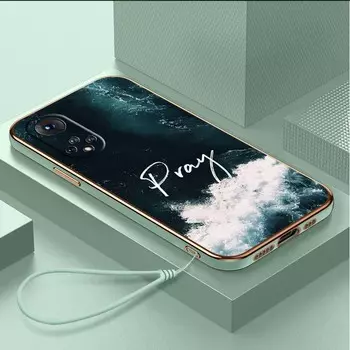 Роскошный чехол для телефона из ТПУ с ремешком для Huawei Y6P Y7 Y9 Prime 2019 Y9S Honor 70 90 Lite X7A X9A 5G A40 Стих из Библии Иисус Христос Кристиан Артр Honor X7A 5G