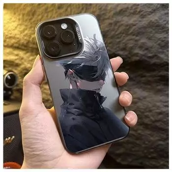 Роскошный чехол для телефона Jujutsu Kaisen с рисунком Годзё Сатору для iPhone 15 14 13 Pro Max Plus iPhone 15 Pro