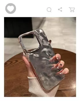 Роскошный чехол для телефона с гальваническим покрытием и пульсацией воды для Iphone 11 12 13 14 15 Pro Max противоударный бампер задняя крышка For iPhone 12Pro