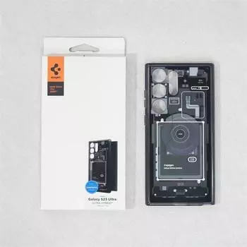 Роскошный чехол для телефона с магнитными технологическими чипами для Samsung Galaxy S24 S23 S22 Ultra Plus Magsafe, прозрачный чехол с беспроводной зарядкой For Samsung S23 Ultra белый