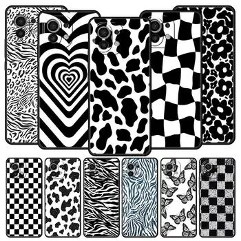 Роскошный чехол для телефона с рисунком коровы-зебры для Xiaomi 12T Pro 12 13 11 Ultra Mi Note 10 Lite 10T 5G 11X Pro 11T 9T, силиконовый чехол Poco F3